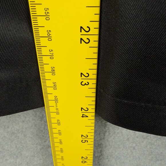 Black & Purple Tartan Utility Kilt-Style Skirt, Snap-Flap Pocket & Belt Tabs, XL - Picture 8 of 10